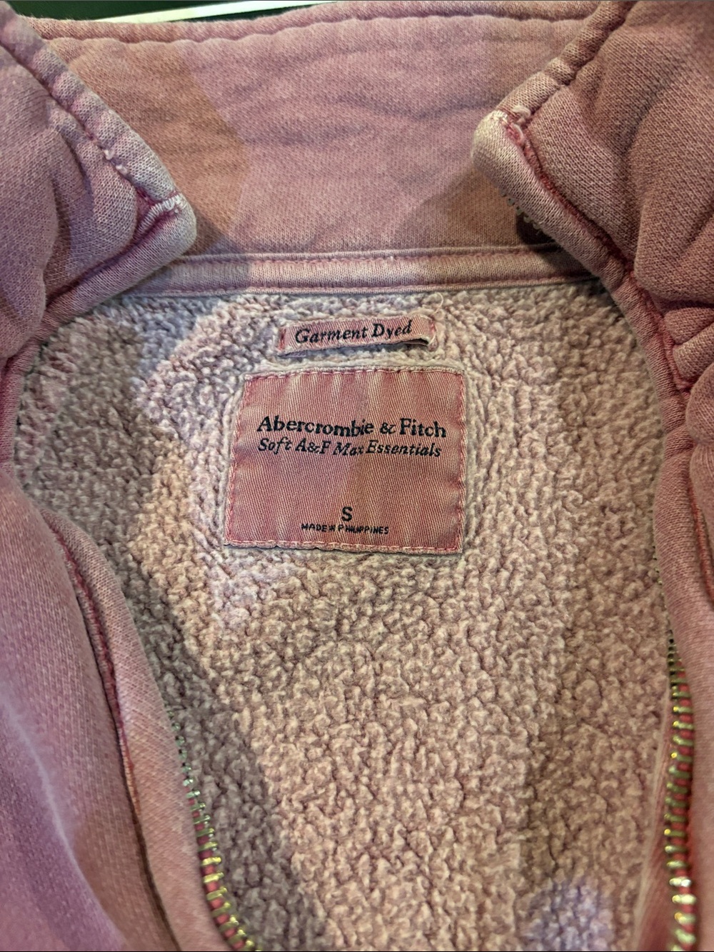 Abercrombie and Fitch quarter zip - Picture 2 of 3